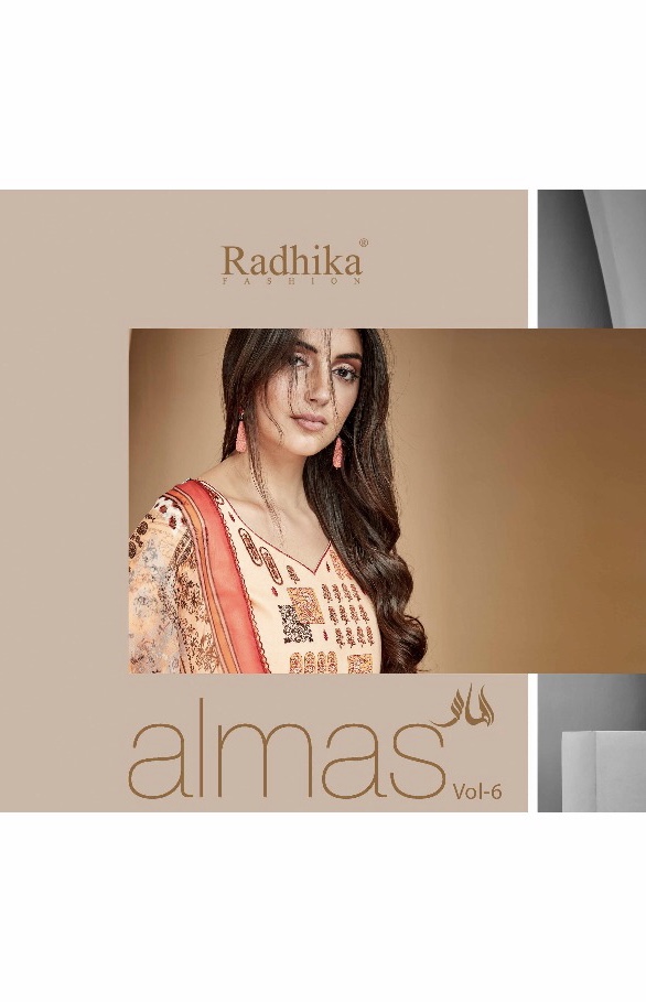 Radhika fashion launch almas vol 6 casual wear kurtis