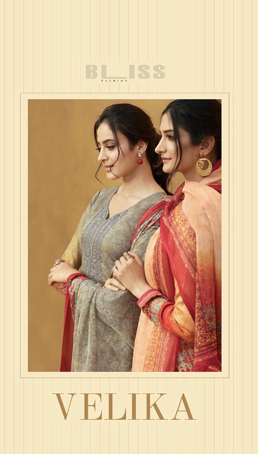 Bliss Presenting velika cotton printed summer wear salwar kameez