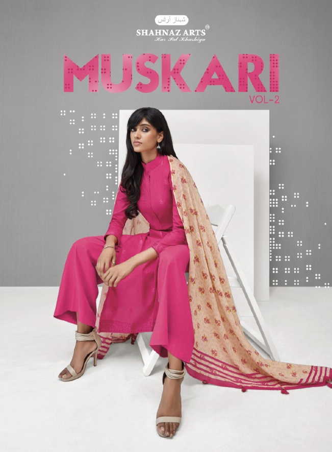 Shahnaz arts presents muskari vol 2 exclusive collection of salwar kameez