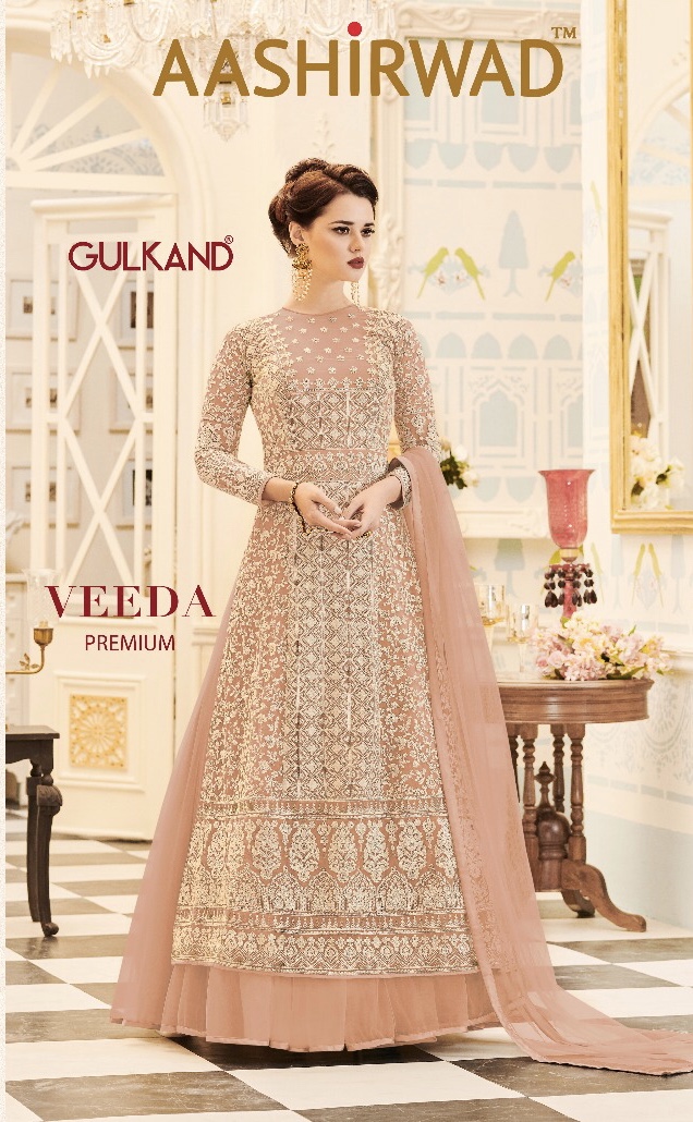 Aashirwad creation presents veeda premium beautiful designer collection of Gowns