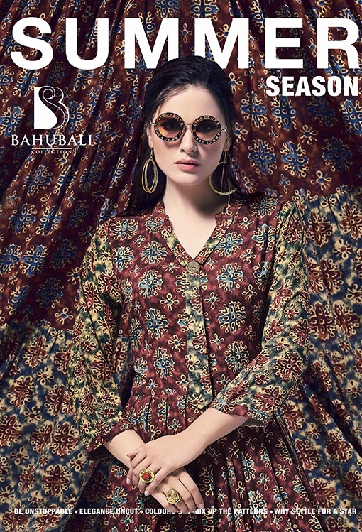 Bahubali Launch summer season exclusive stylish collection of kurtis