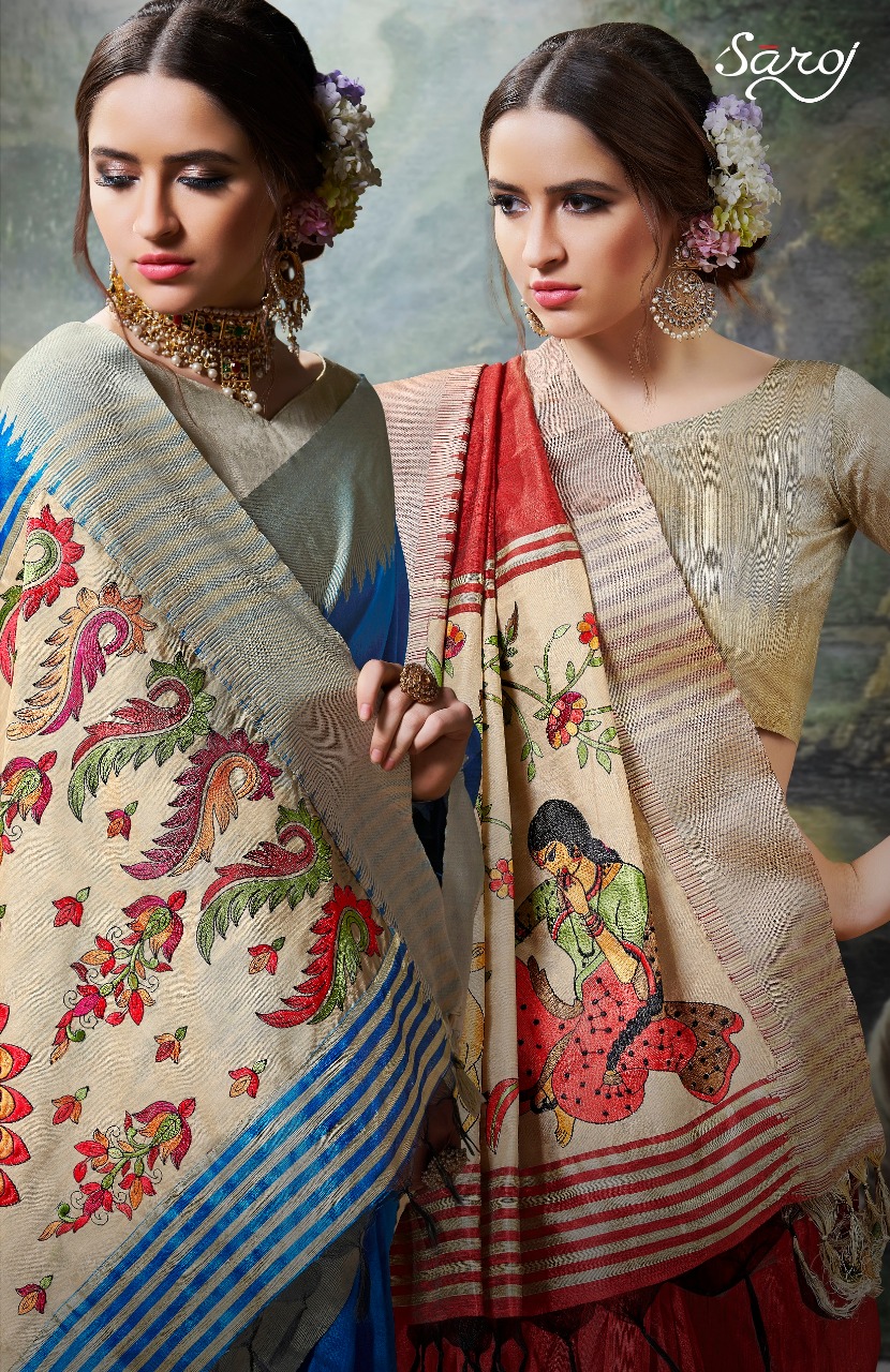 Saroj presents prerna beautiful collection of sarees
