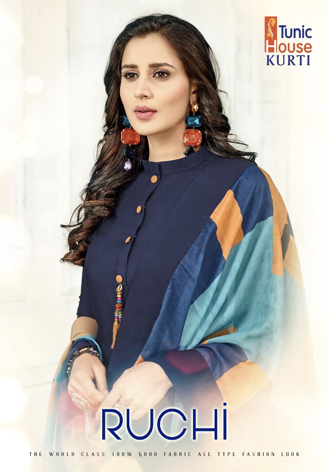 Tunic house presenting ruchi Simple elegant  look kurtis collection