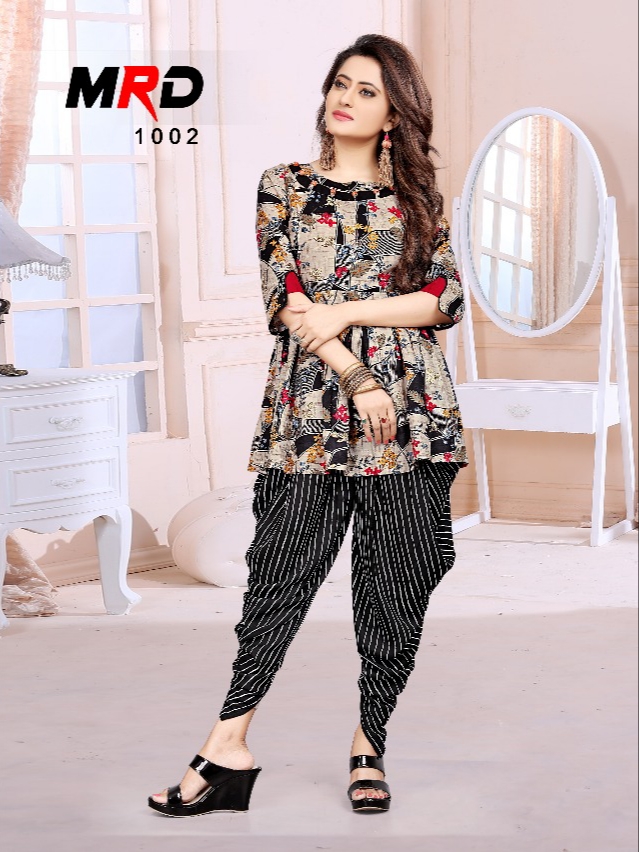 MRD launch beauty queen vol 1 casual ready to wear kurti with dhoti concept