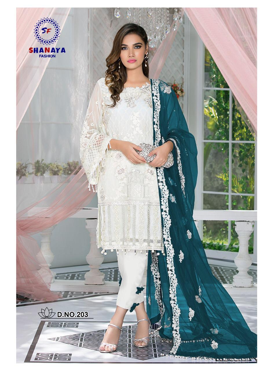 SHANAYA fashion rose classic blockbuster party wear stylish salwar kameez concept