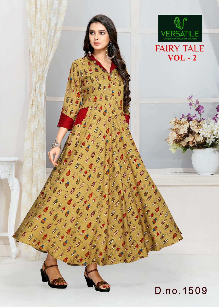 Versatile fairy tale vol 2 casual wear long gown Collection