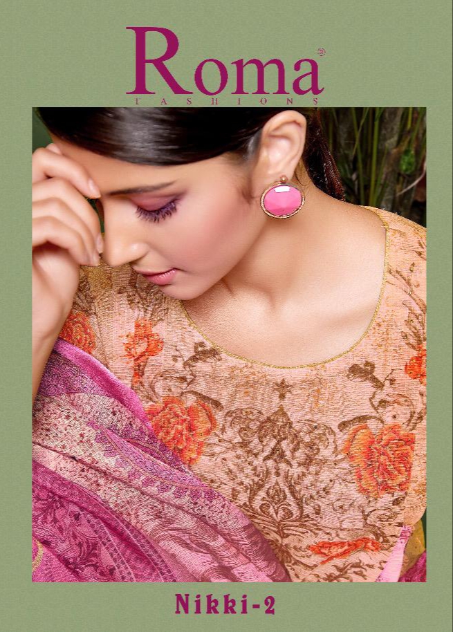 Jinaam Dress roma Nikki 2  digital printed Salwar Kameez Collection