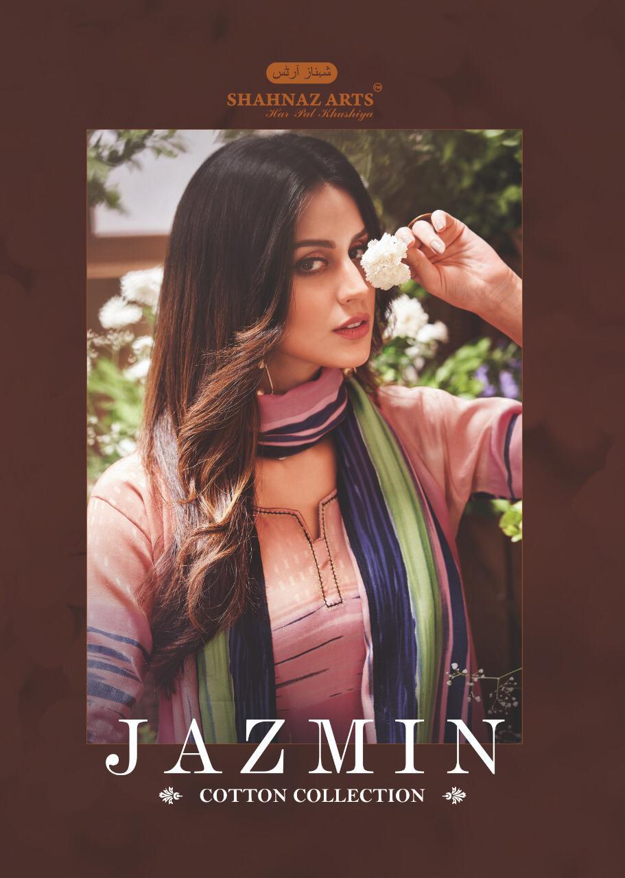 Shahnaz arts jazmin beautiful Designs fancy salwar Kameez Collection
