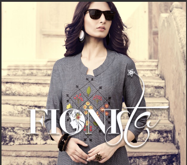 fionista shopper stop vol 2 fancy collection of kurtis at wholesale rate