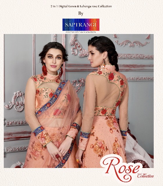 saptrangi rose colorful designer outfits collection