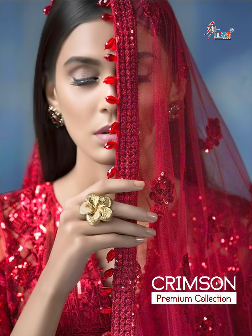 shree fabs crimson premium collection of salwaar suits