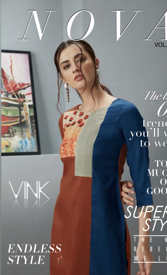 vink nova vol 2 colorful ready to wear kurtis collection