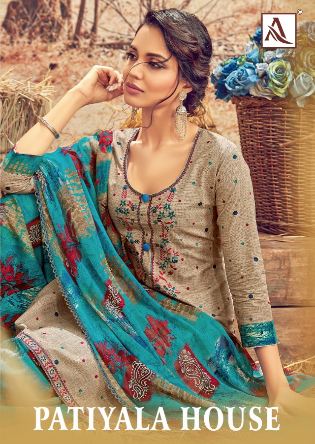 Alok suit patiyala house ladies designer patiayala salwar suit at best price