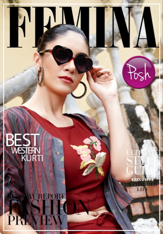 Posh presents femina long stylish kurties catalog dealer