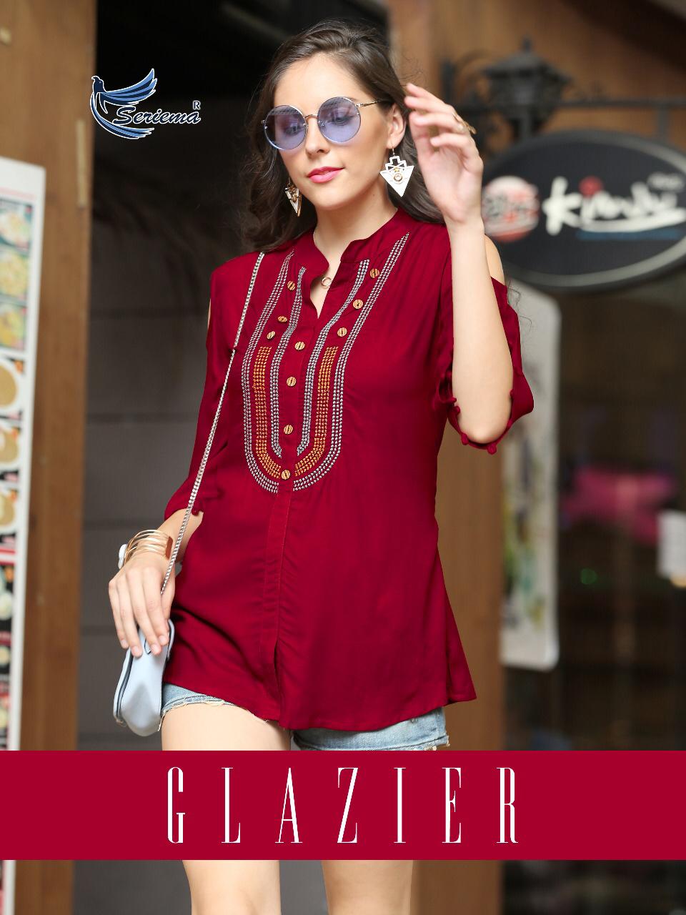 seriema glazier colorful fancy collection of tops at reasonable rate