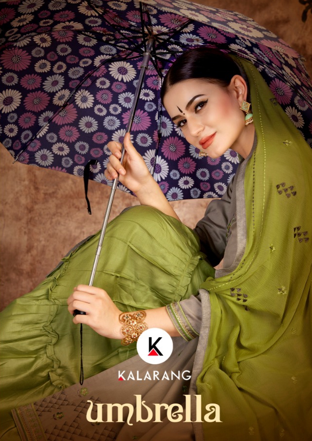Kalarang creation umbrella jam silk salwar kameez collection