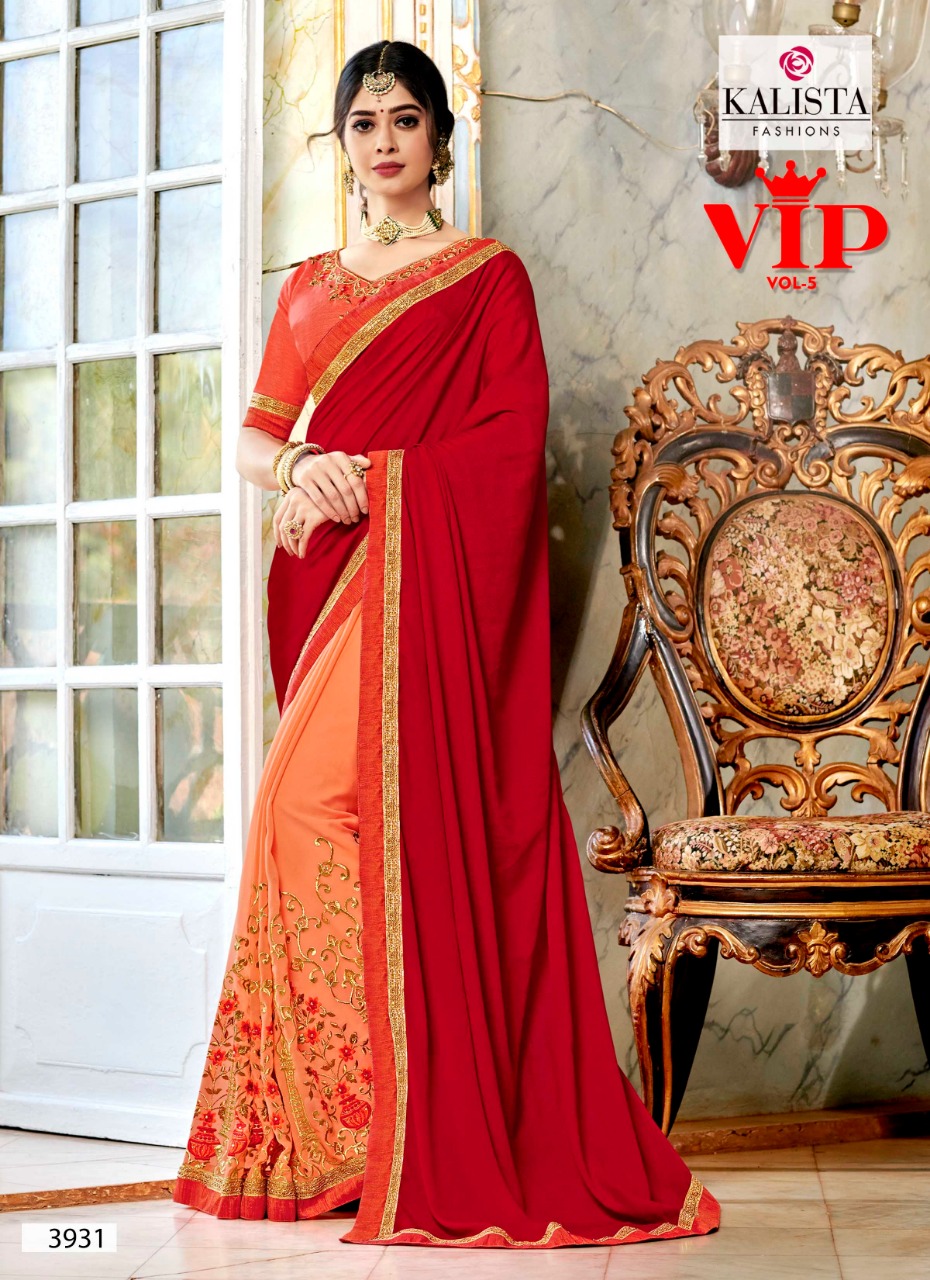 Kalista Fashion vip vol 5 exclusive collection of beautiful sarees