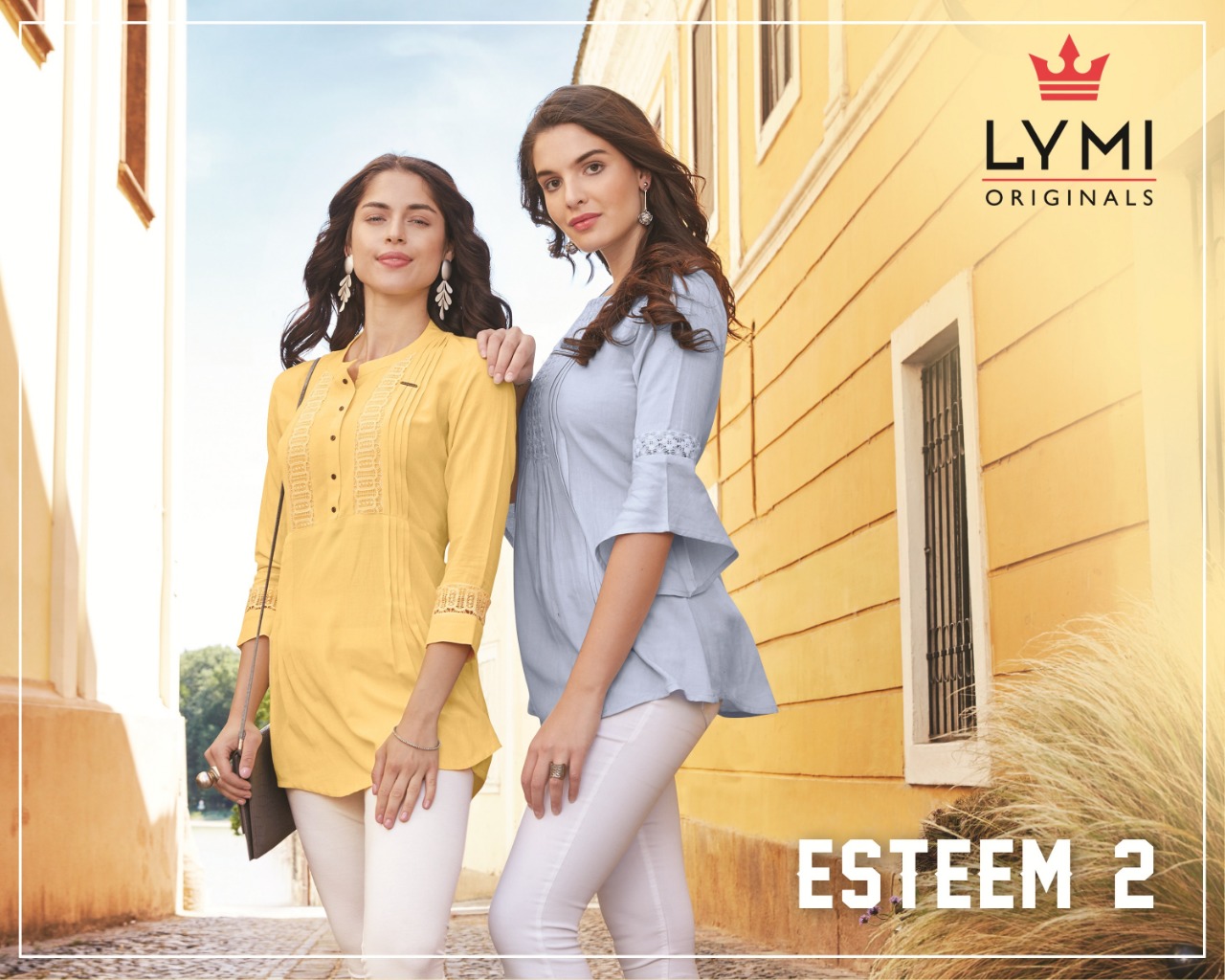 Lymi originals esteem vol 2 fancy rayon short tops collection