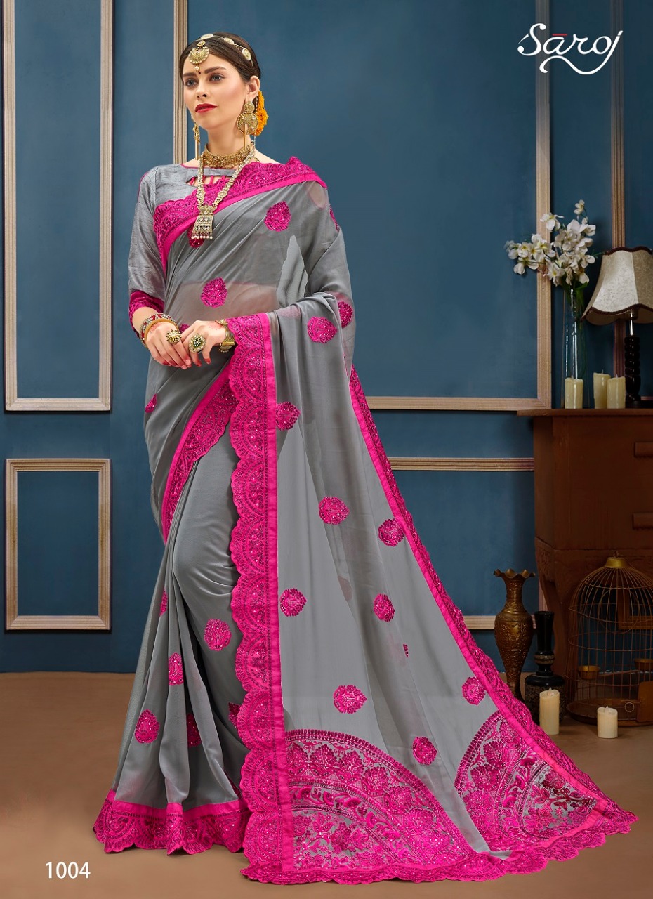 Saroj Vanshika premium colors of beautiful sarees