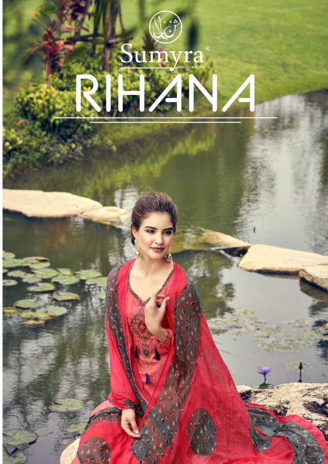 Radhika fashion  Rihana Chariming look beautifully printed Salwar suits in wholesale prices