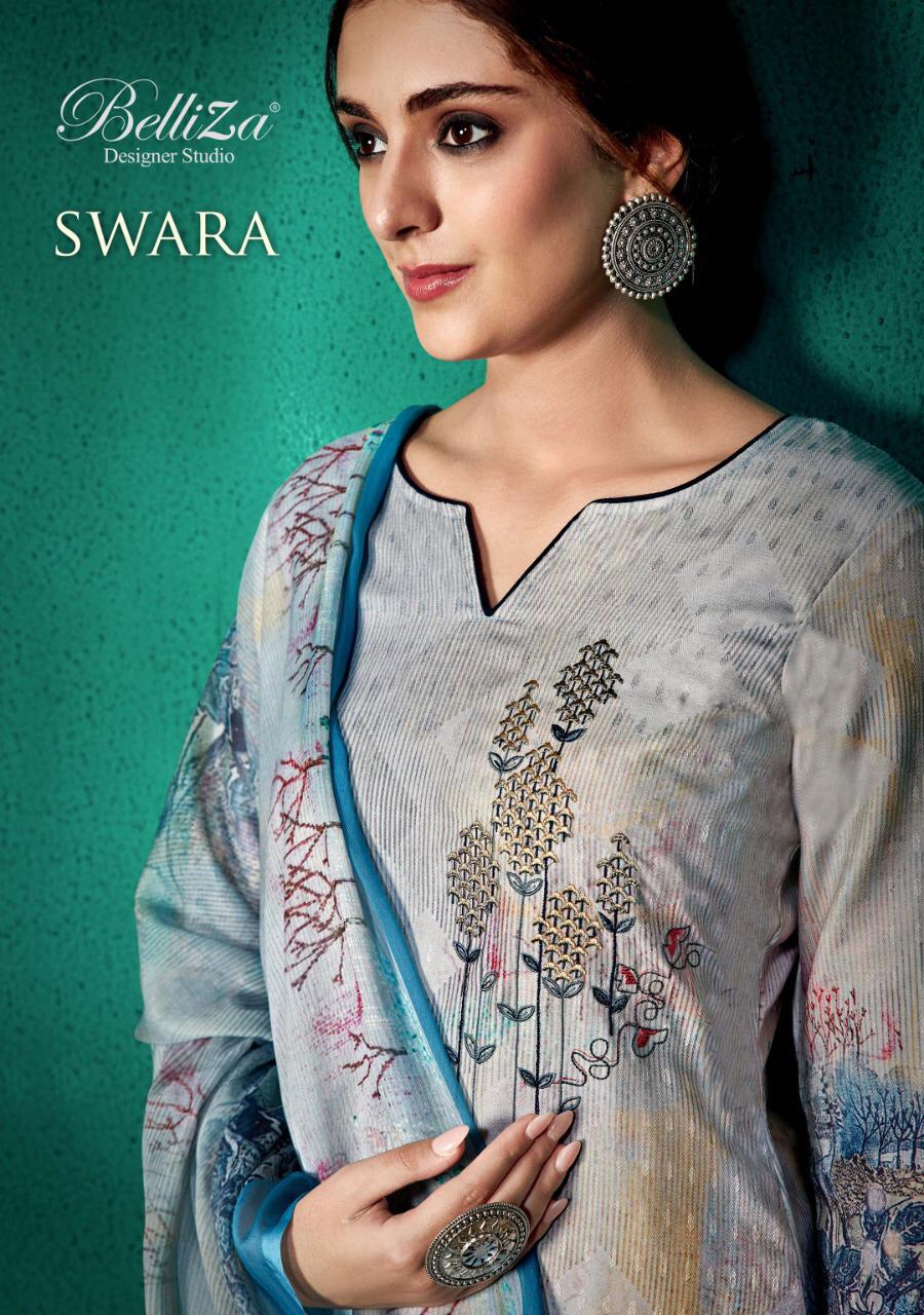 Belliza swara Catalog Pashmina winter wear dress material