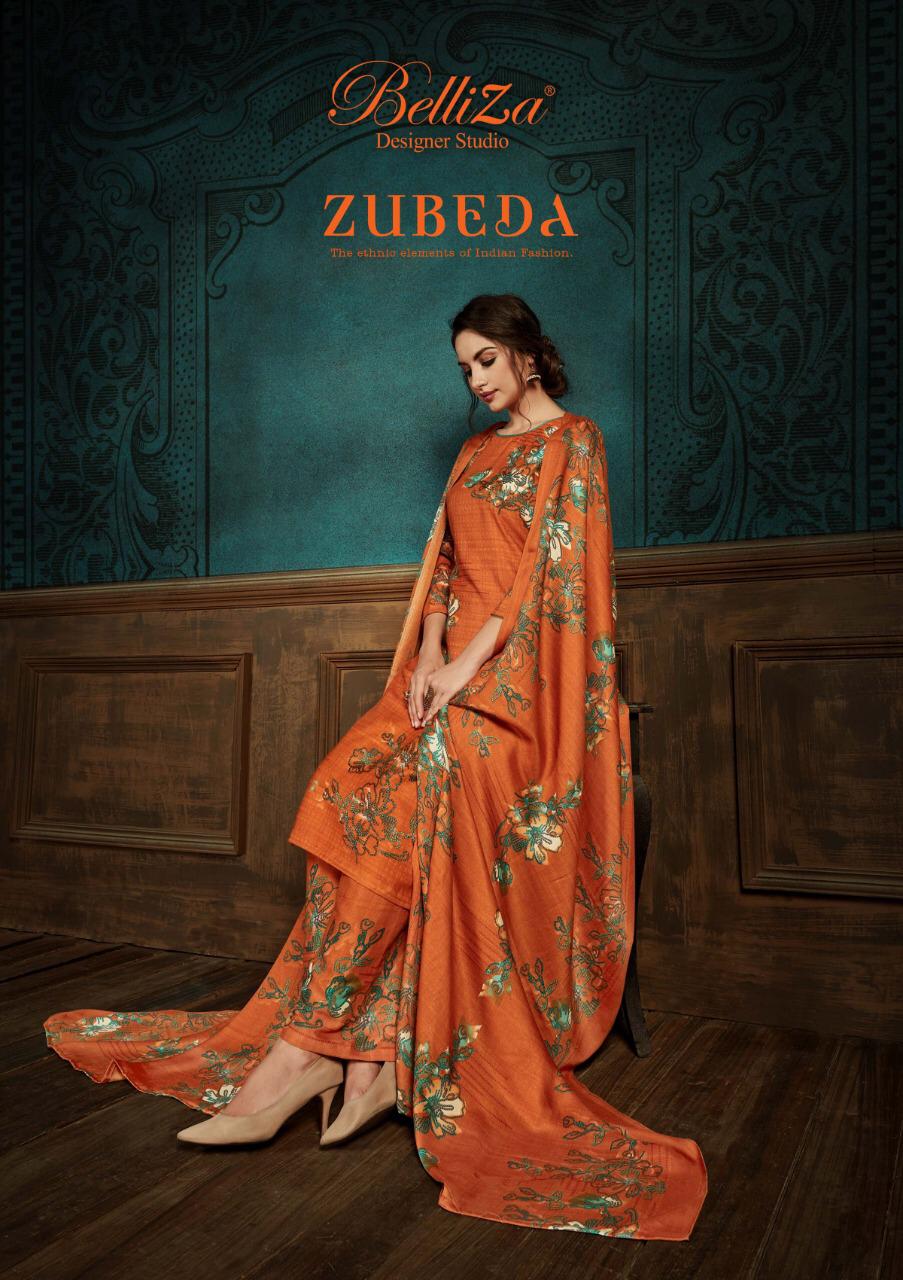 Belliza designer zubeda vol-2 stylish classy catchy look Salwar suits