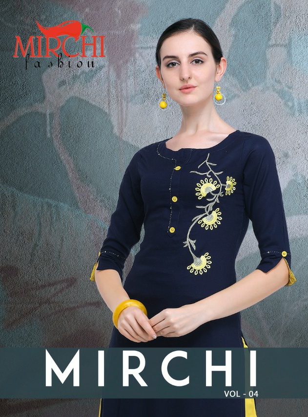 Mirchi fashion Mirchi vol-4 classy catchy look Kurties