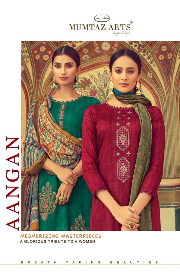 Unstitched Embroidered Mumtaz arts designer velvet winter ladies salwar suit,  4 colour available at Rs 2299 in New Delhi