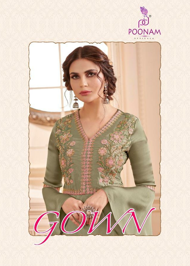 Poonam Designer gown attractive and classic trendy fits Gowns
