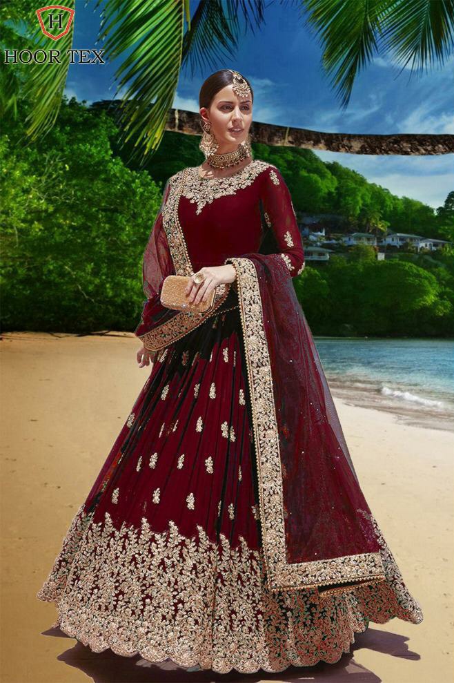 Hoor Tex hoor bridal collection vol 1 gorgeous stunning look Salwar suits