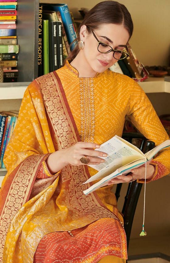 Jinaam urmika attractive look astonishing style beautifully designed Salwar suits