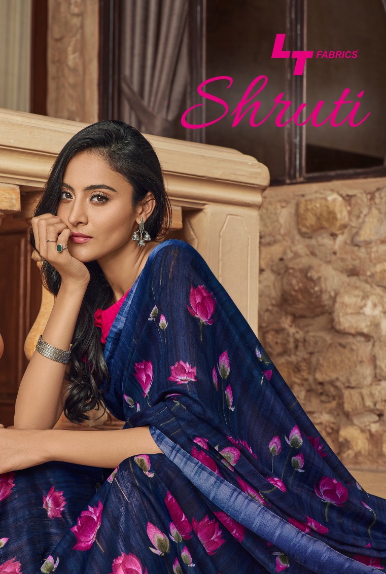 LT fashion Shruti astonishing style beautifully designed Sarees