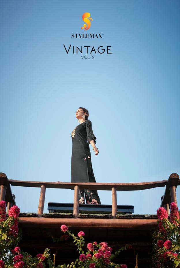 Stylemax vintage vol 2 gorgeous stunning look attractive Kurties