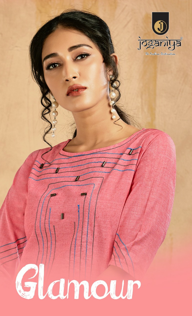 Joganiya glamour elagant Style cotton Embroidered Kurties