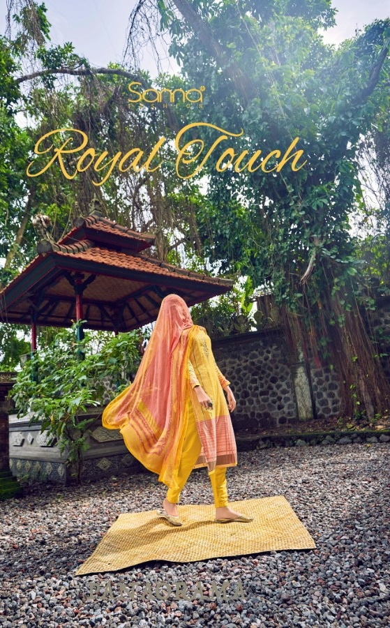 Sanna royal touch attractive look cotton fabric Salwar suits
