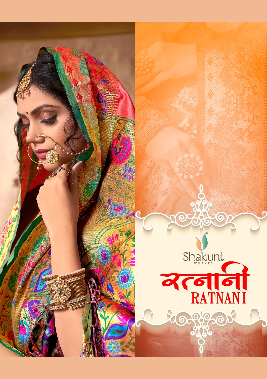 shakunt ratnani decent look saree catalog