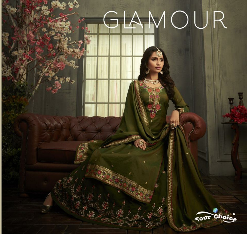 your choice glamour silk regal look skirt concept catalog