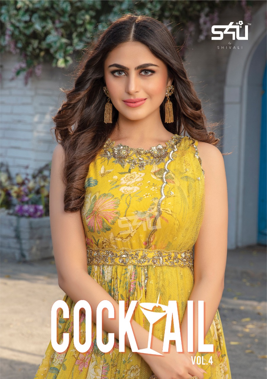 S4u cocktail vol 4  gorgeous look kurti catalog