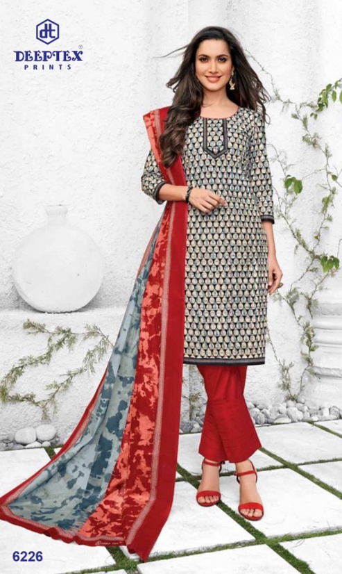 deeptex prints miss india vol 62 cotton casual wear kurti Bottom with dupatta catalog