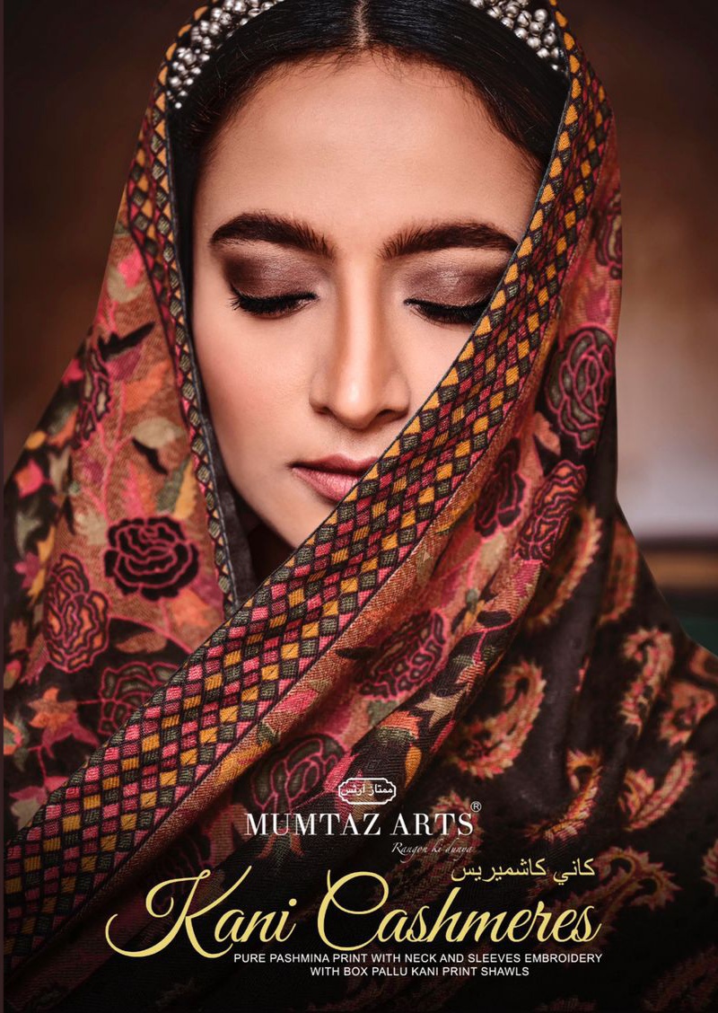 mumtaz art kani cashmere pashmina  astonishing salwar suit catalog