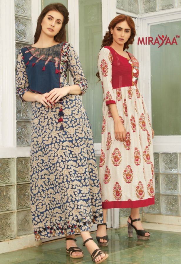 Mirayaa presenting rang ruchiy summer collection of cool fabrics cotton n rayon kurtis