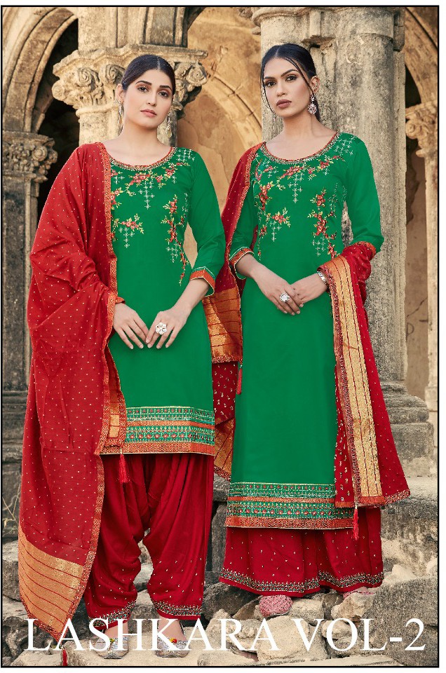kessi  Lashkara vol 2 vol 3 jam silk exclusive look salwar suit catalog
