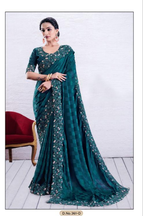 mahek saree satarangi  d no 361 silk astonishing saree catalog