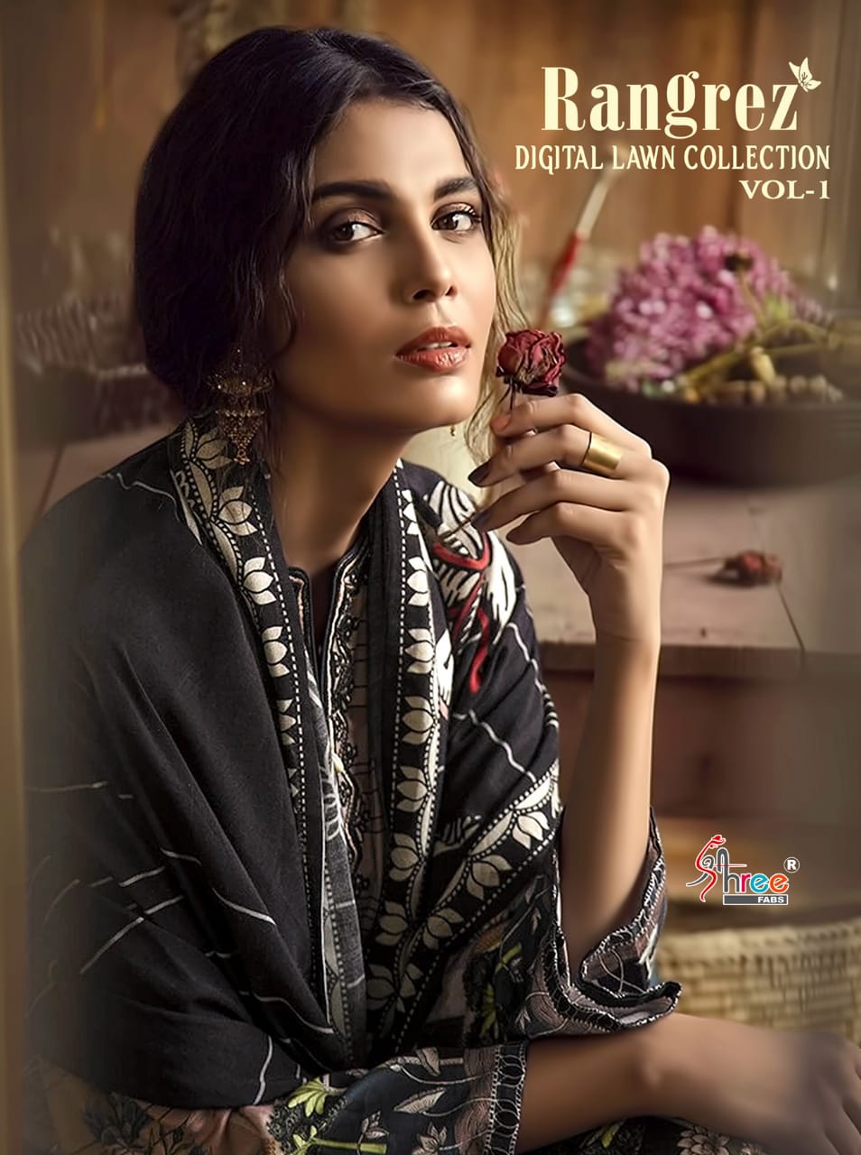 shree fab rangrez digital lawn collection vol 1 exclusive print salwar suit catalog