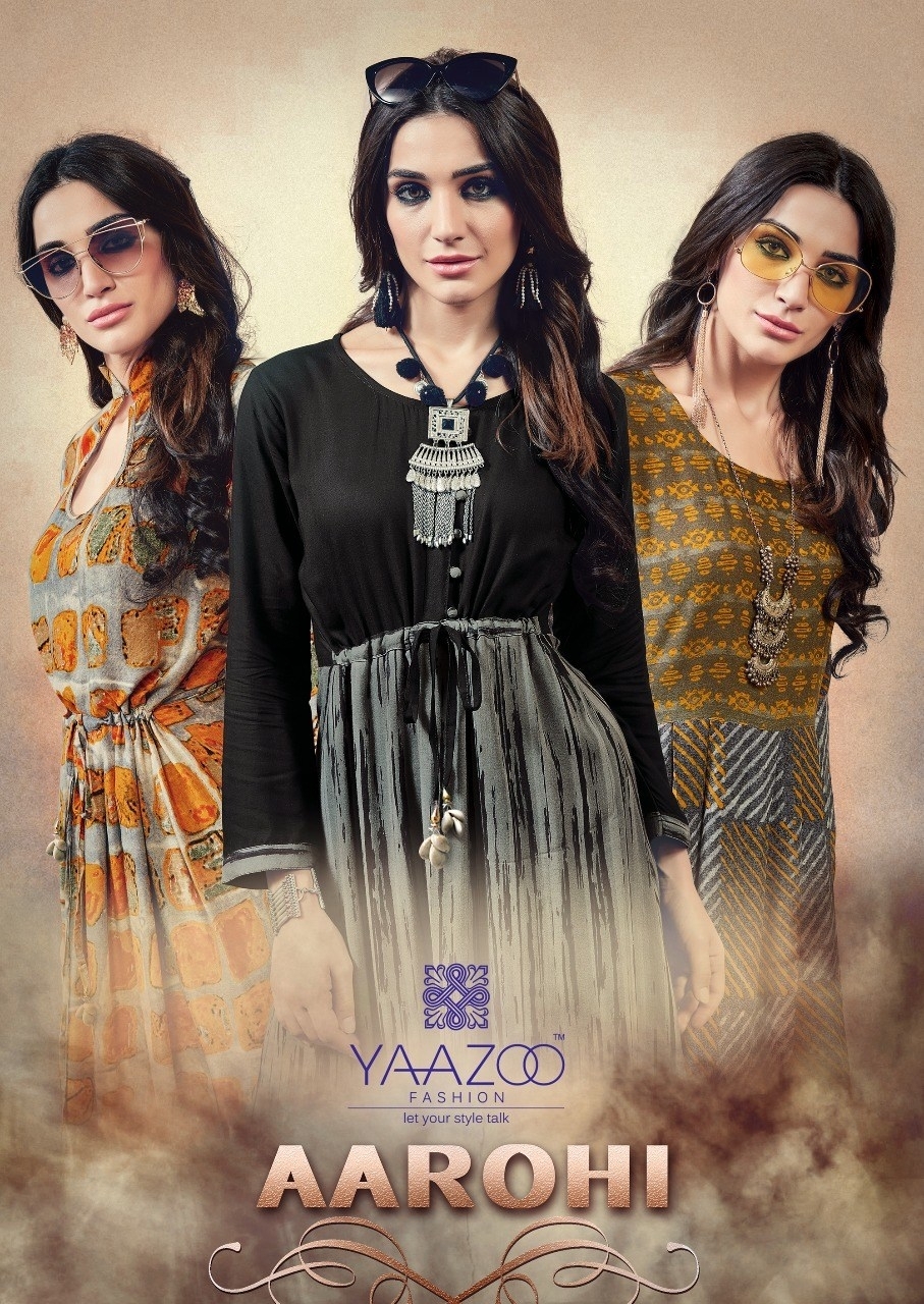 yaazoo aarohi  attractive kurti catalog