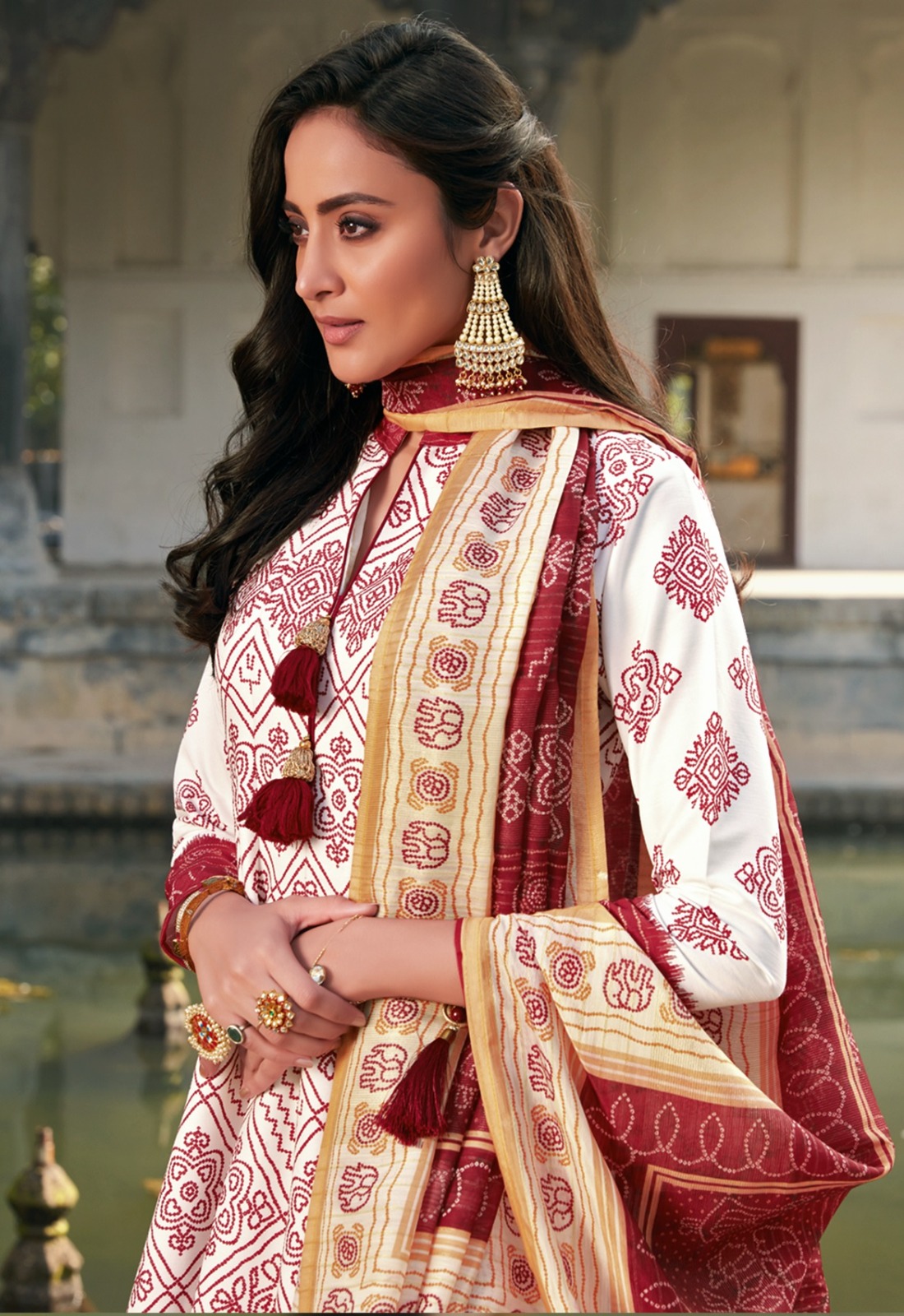 virasat rajgharana Killer Silk goregeous look gown with dupatta catalog