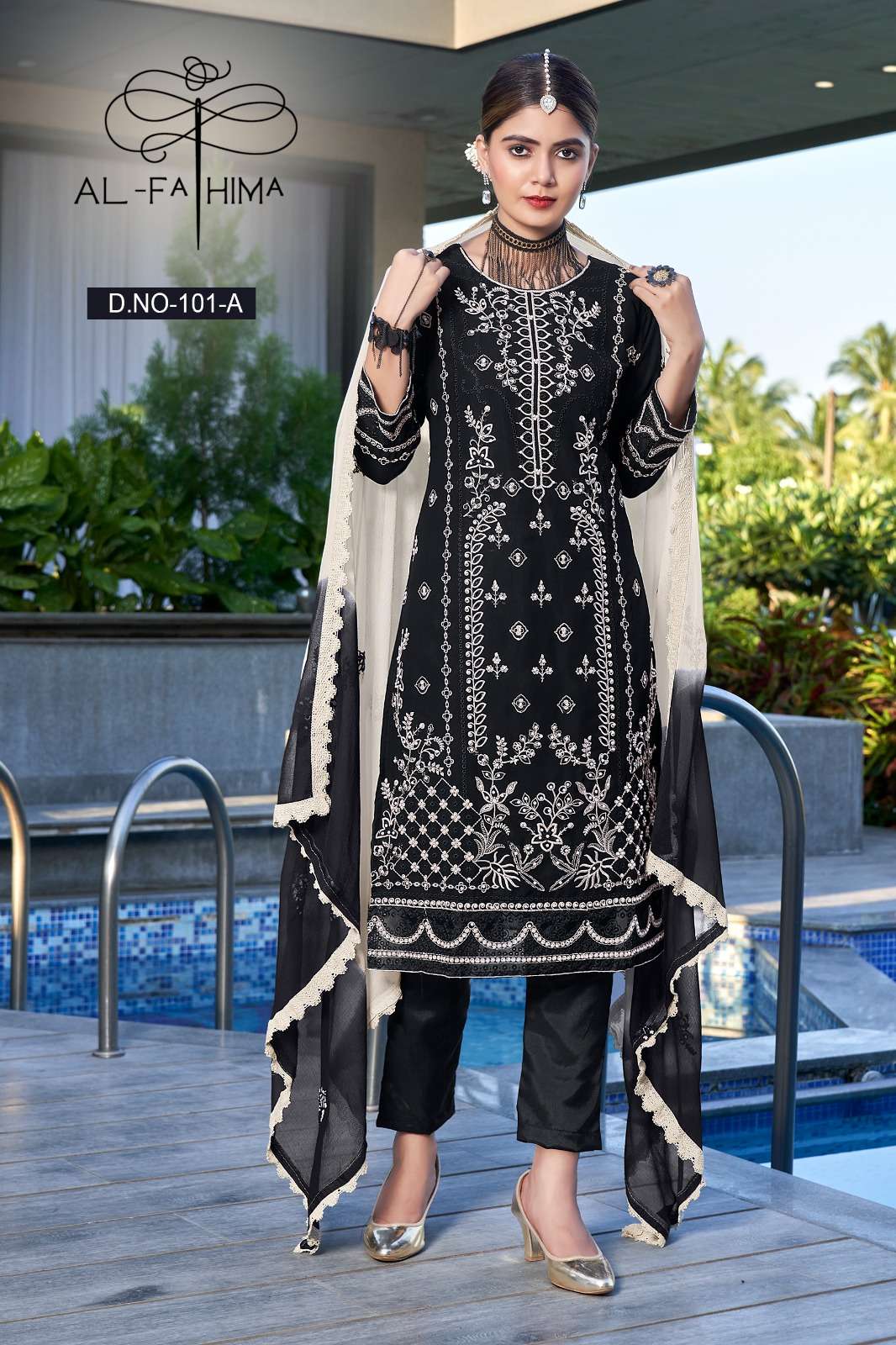 al fathima afreen no 101 georgatte innovative look salwar suit cataloug