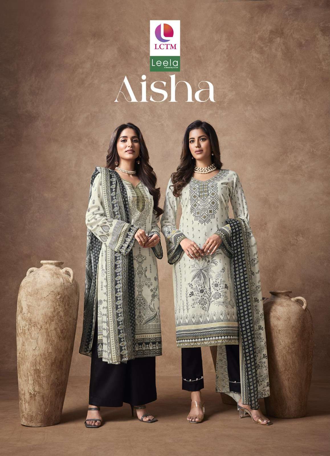 leela aisha cotton exclusive print salwar suit catalog