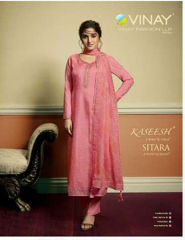 vinay fashion kaseesh sitara dola catchy look salwar suit catalog
