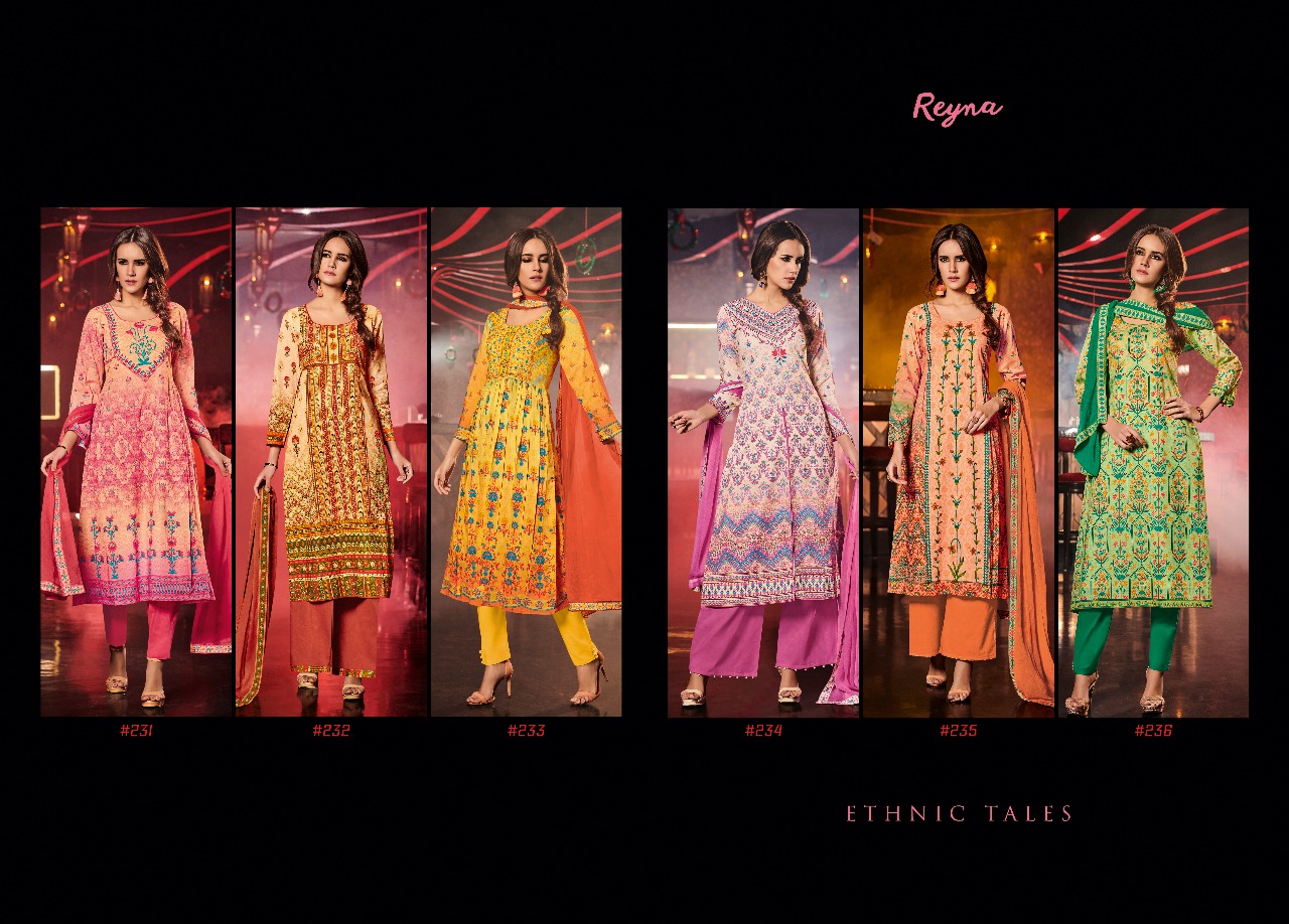Reyna ethnic tales Salwar Kameez Collection dealer
